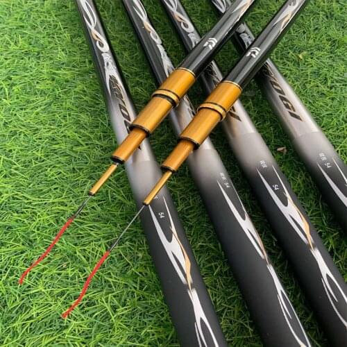 TOP 2020 Carp Super-hard Carbon Fiber Manual Telescopic Fishing Rod 3.6m/3.9m/4.5m/4.8m/5.4m/5.7m/6.3m/7.2m/8.1m Fishing Rod