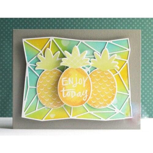 Dimension Polygon Frame Metal Cutting Dies Stencil for Scrapbooking Photo Album Embossing Paper Cards Making Decorative Crafts