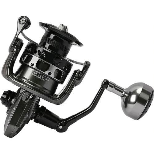 Tsurinoya Brown Bear Metal Jigging Anti Corrosion Saltwater Spining Fishing Reels 4000-7000 5.2:1/4.9:1 9+1B Max Drag 12-20kg