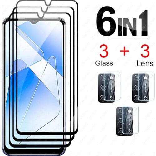 Tempered Glass for Oppo A55 A92 A94 A93 Screen Protector Cover Protective Glass A92 A72 5g A52 A73 5g Camera Lens Film