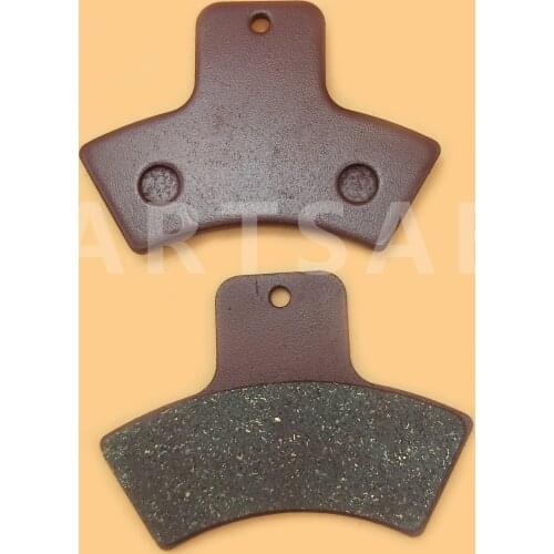 1 Pair Rear Right Brake Pads For LINHAI 260cc 300cc ATV 4 x 4 Drive UTV Buggy
