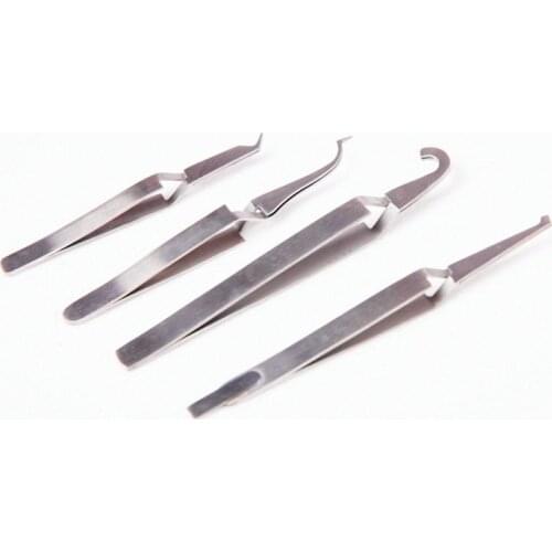 1 PCS New Medical Forceps Tweezers Dental Instruments