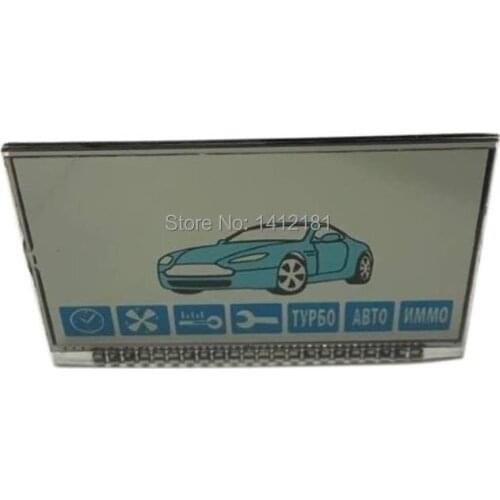 5PCS/lot A91 LCD display Screen for Two way car alarm system Starline A91 lcd remote control Keychain Key Fob Chain