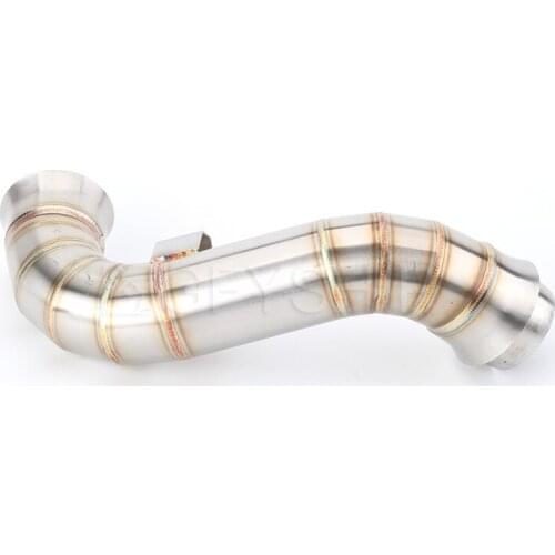 790 For KTM 790 DUKE Slip-on DUKE 790 Catalyst Delete Pipe Motorcycle Cat Catalizador Eliminator Link Pipe Exhaust Escape