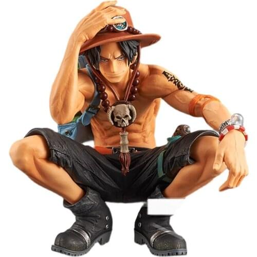 Anime figure Een Stuk Action Figure Ace Pvc 160 Mm Fire Devil Fruit Een Stuk Anime Collectable Model Speelgoed one piece