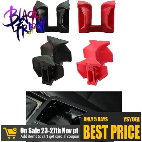 Car Center Console Water Cup Holder Drink Stand Insert Divider Board for Mercedes-benz C E Glk Class W204 W207 W212 X204