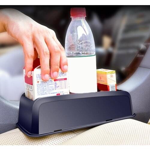 Auto Car Gap Crevice Water Cup Holder Beverage Bottle Storage Box Case Armrest 2020
