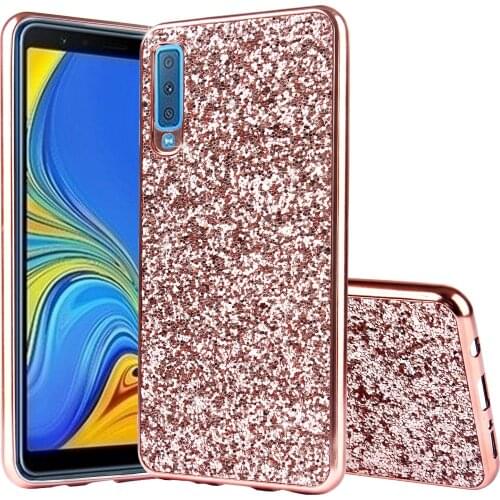 Phone Case for Samsung Galaxy A7 2018 SM-A750FN/DS 6.0" Hard Back Soft TPU Cover for Samsung A7 (2018) A750 6.0 inch Conque
