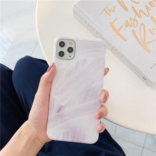 Retro Mystery abstract art oil painting Phone Case For iPhone 12 11 Pro Max Xr Xs Max 7 8 Plus 12 Pro 7Plus case Cute Soft cover