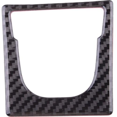 Black Brake Button Panel Cover Trim Decoration Carbon Fiber Car Fit For Porsche Macan 2014 2015 2016 2017 2018 2019