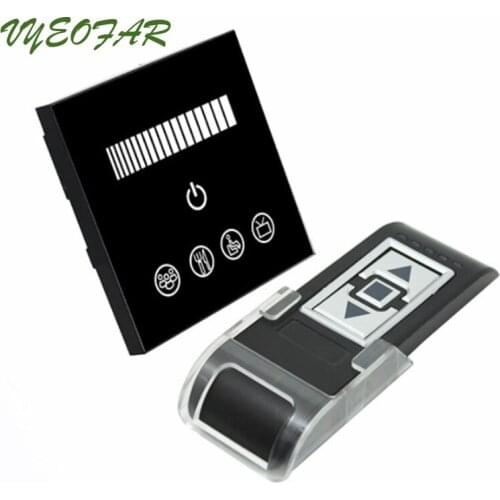 New 0-10V Led Dimmer High Voltage 100V-240VAC Input 0-10V Dimming Wall Panel RF Wireless Remote Dim On Off Switch Regulator