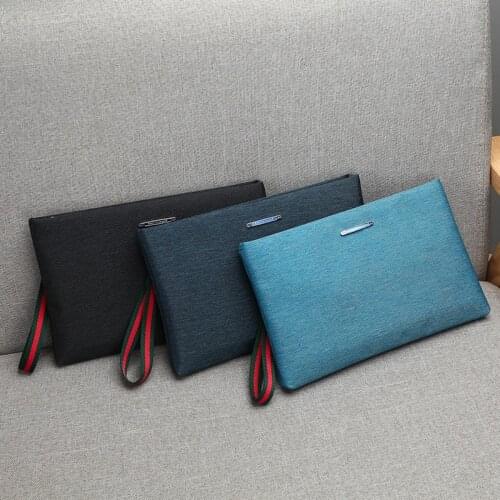 Male Canvas Long Men Large Capacity Wallets With 4 Card Holders Money Bag Boys Man Wallet Purse Bag With Cupreous Zipper