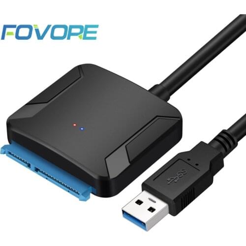 USB 3.0 to SATA Adapter Converter Cable SATA USB3.0 5Gb Converter for Samsung Seagate WD 2.5 3.5 HDD SSD Adapter Cable