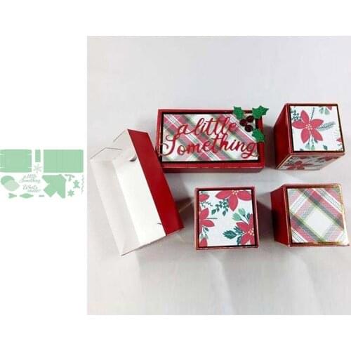 Gift Box Metal Cutting Dies for Scrapbooking and Card Making Paper Craft New die cuts