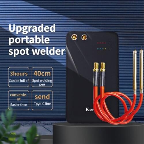 Mini Spot Welder 6-speed Adjustable Portable Handheld Spot Welder With 40cm Soldering Pen 2m Nickel Sheet File 18650 Batteries