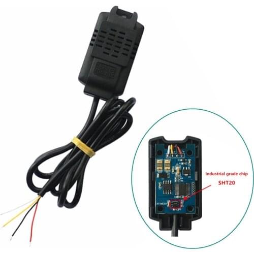 SHT20 Temperature and Humidity Sensor Module RS485 High Precision Monitor Transmitter Temperature Humidity Sensor Probe