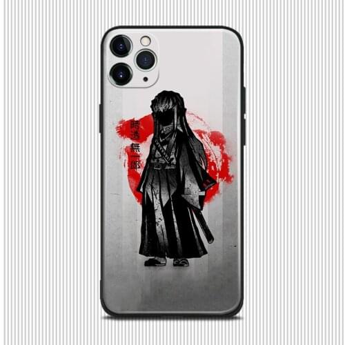 Tokitou Muichirou Demon Slayer anime For iPhone se 6 6s 7 8 plus x xr xs 11 pro max soft silicone phone case cover shell