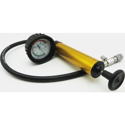 New Water Tank Leak Detector Shockproof Dial Car Pressure Gauge Tester Cooling System Tester Radiator Pressure Pump