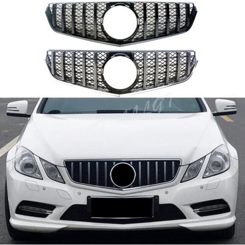Car Front Racing Billet Bumper Grille Upper Facelift Grill For Mercedes Benz W207 E-Coupe 2009-2013 GT