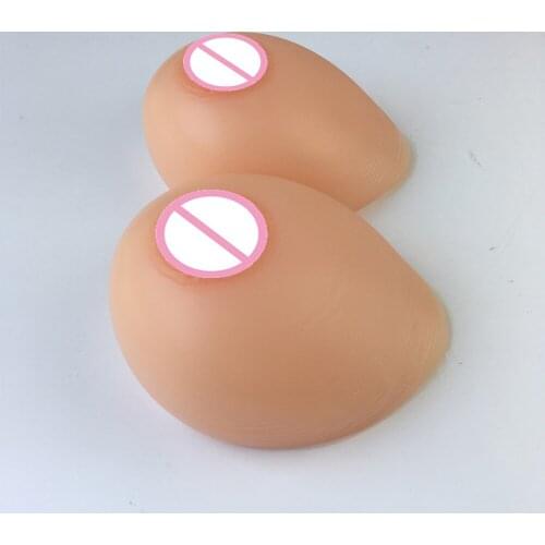 False breast form real silicone fake boobs prosthesis artificial breasts enhancer CD TD crossdressing
