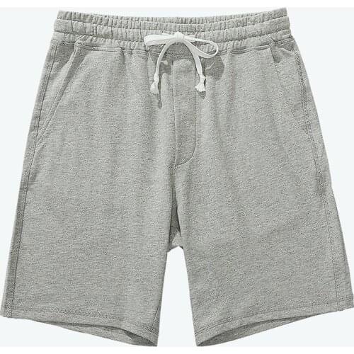 Akkad Kuti Mens Casual Shorts 8 Inseam Cotton Athletic Workout Lounge Sweat Shorts Men 3-Pockets Elastic Waist With Drawstring