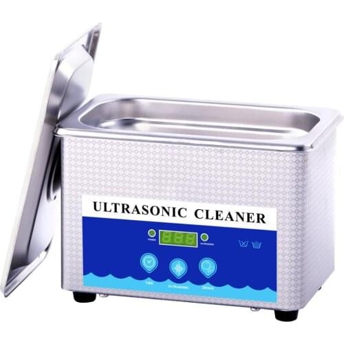 800ml Stainless Steel Ultrasonic Cleaner Bath Digital Ultrasound Wave Cleaning Tank for Coins Nail Tool Part