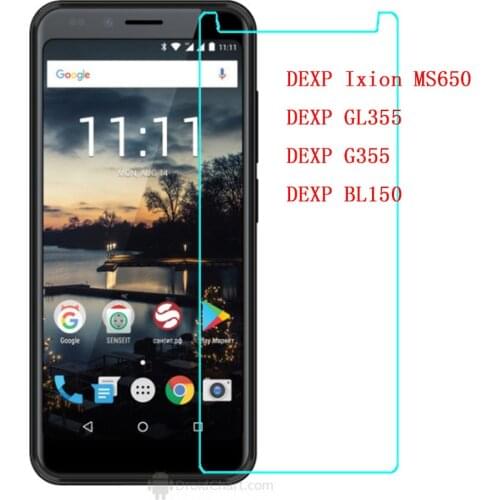 For DEXP Ixion MS650 Screen Protector Ultra-thin Clear LCD Protective Glass Film For DEXP GL355 G355 BL150 Tempered Glass
