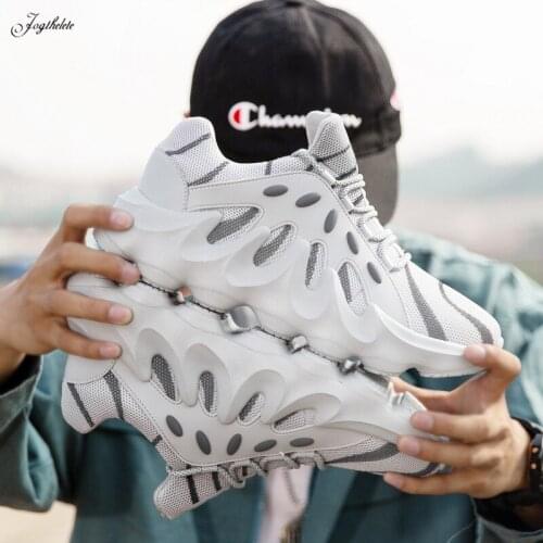 Jogthelete Spring New Men Breathable Running Shoes Outdoor Sports Footwear Male Fashion Jogging Trainers Lovers Sneakers 5zX015