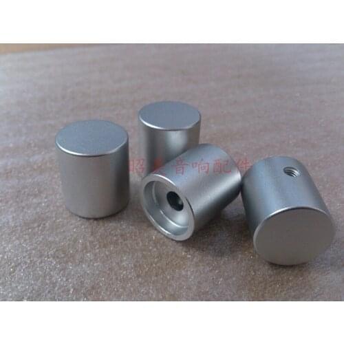 1pcs Volume Potentiometer Knob Diameter 20 High 22 Knob Aluminum Solid Knob HIFI Audio Amplifier Knob