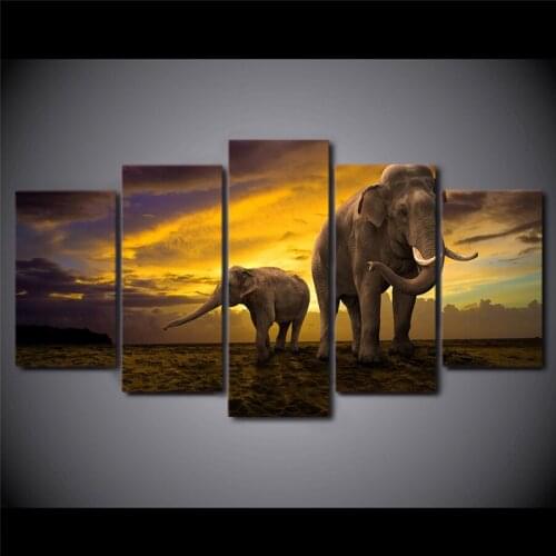 5 pcs,Full Square 5D DIY Diamond Painting elephant,animals,3d,Diamond Embroidery Cross Stitch,Mosaic,stickers,Christmas,gifts
