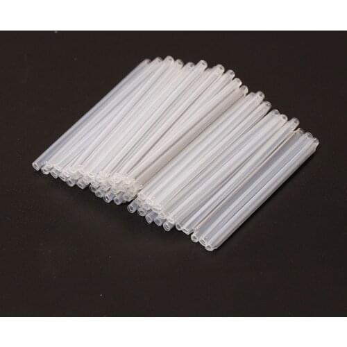 500pcs 45mm 1.2mm Single Core Fiber Optic Heat Shrink Optic Fiber Splice Fusion Protection Sleeves Tube