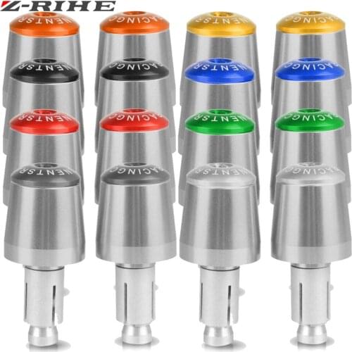 64 Colors For Options 7/8" CNC Universal Motorcycle Handlebar Grip Ends Weights Anti Vibration Silder Plug for YAMAHA HONDA