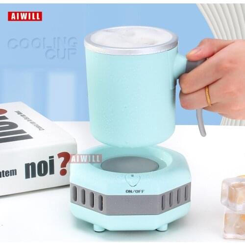 AIWILL Office Quick Cooling Cup Beer Drink Quick-Freeze Cooling Cup 110V Cooling water bottle