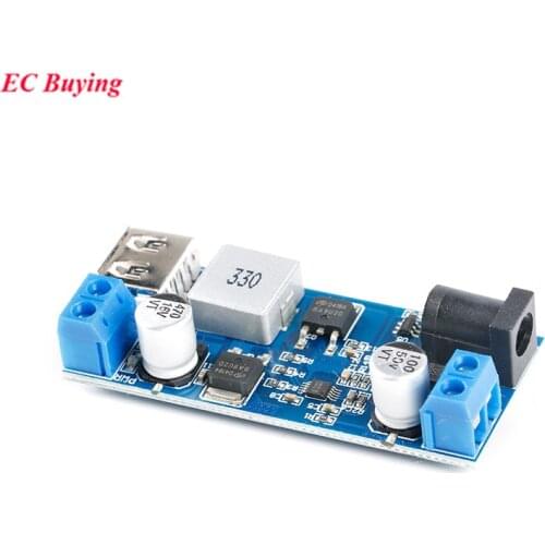 DC-DC 5A 24V 12V to 5V DC Step-down Buck Power Supply Module Board LM2596S Converter XY-3606