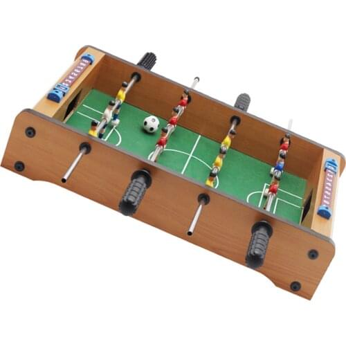 Mini Wooden Kids Childrens Table Football Machine Table Soccer Toys Outdoor Camping Hiking Tools Entertainment Indoor Game Gift