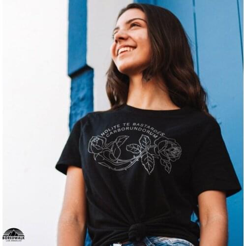 Nolite Te Bastardes Carborundorum t shirt women aesthetic grunge graphic unisex Fashion camisetas tee top tshirt Drop Shipping