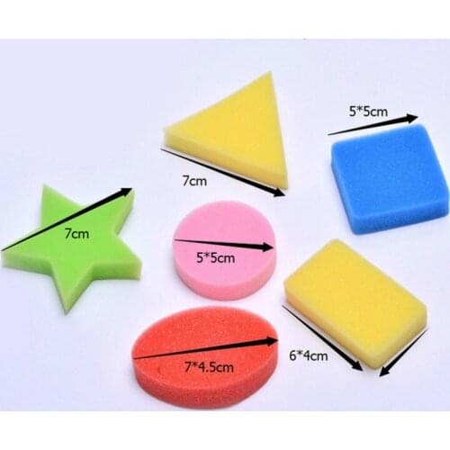 Graffiti Drawing Toys Kids Finger Painting DIY Baby Funny Multicolor Stamps Inkpad Toy Scrapbooking Vintage Crafts Toy 2019 New