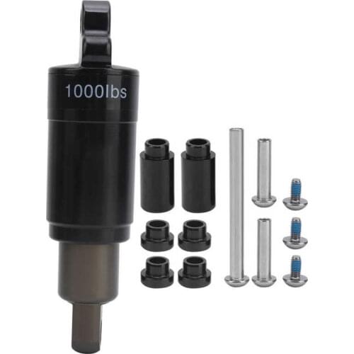 HLT-150 Bike Rear Shock Metal Mountain Bike Air Rear Shock Absorber Durable Damping with Screws Kit Bike Rear Parts