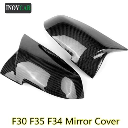 Pair High Quality White/Glossy Black Rear View Side Mirror Cover Housing Caps For F20 F22 F30 F35 F34 F32 E84 ABS 2012-2018