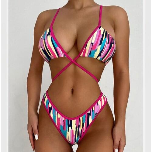 Bikini Set Swimwear Women Swimsuit Bathing Suit Biquinis Feminino 2021 Swimming Suit for Women Maillot De Bain Femme Swim Suit