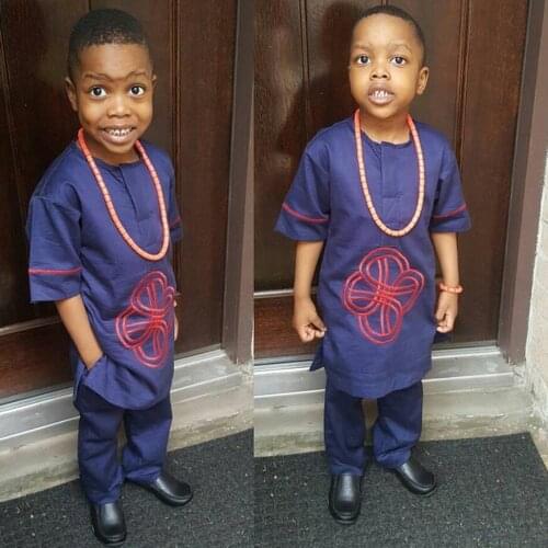 African children clothing Africa kid boy girl Dashiki shirts suits two 2 piece set kids outfit summer girls top pant sets