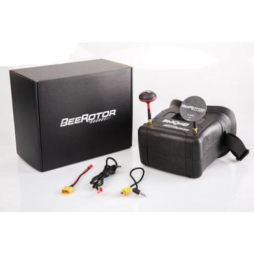 BeeRotor 5.8G 40CH FPV Diversity Goggle Video Glasses RaceBand for RC FPV Racer Drone Quadcopter