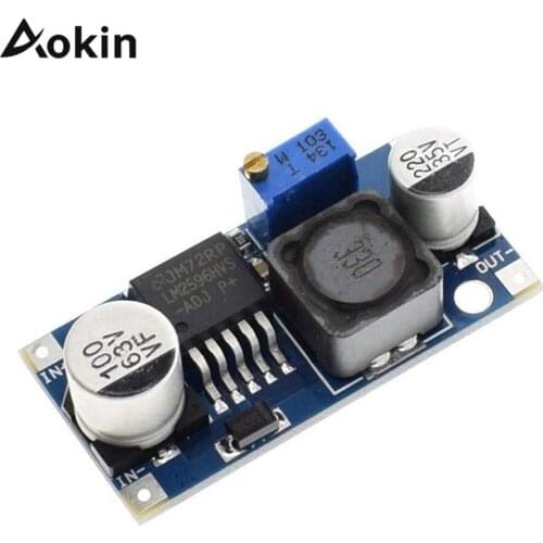 LM2596HVS LM2596 HV LM2596HV DC-DC Adjustable Step Down Buck Converter Power Module 4.5-50V To 3-35V Urrent limiting