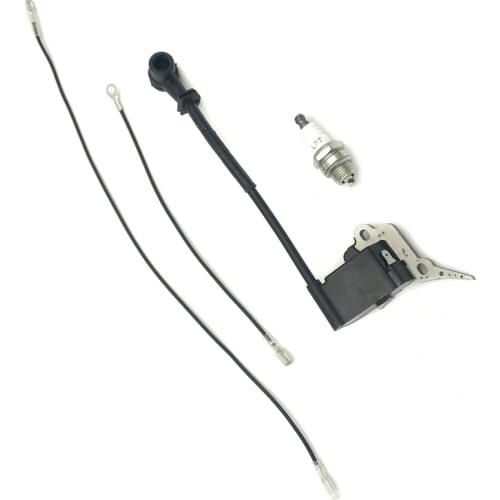 Ignition Coil Module Spark Plug FIT for CHINESE CHAINSAW 2500 25CC ZENOAH G2500 TIMBERPRO LAWNFLITE Parts