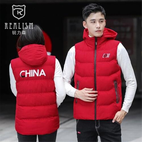 Men Jacket Men Vest Jacket New Winter Hooded Sleeveless Jackets Stylish Mens Vest Plus Size Windproof Warm Waistcoat vest