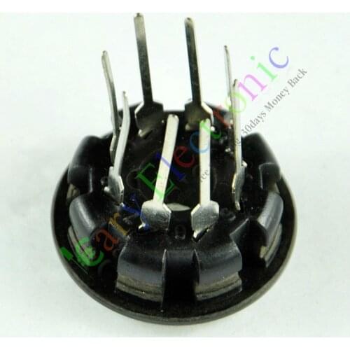 Wholesale and retail 20PCS 8pin Bakelite vacuum tube socket octal valve base EL34 KT88 6550 6SN7 radio free shipping