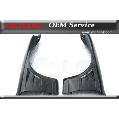 Carbon Fiber CF Front Fender Fit For 1989-1994 Skyline R32 GTS BN Style +25mm Front Fender