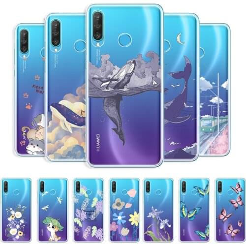 For Huawei P30 Lite Case Clear Cover For Huawei P30 Protective Case For Huawei P30 Pro Transparent Phone Coque on P30Pro P30Lite