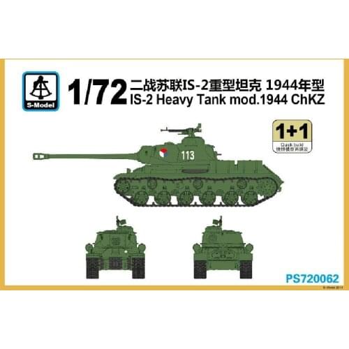 S-model 1/72 PS720062 IS-2 Heavy Tank mod.1944 Chkz