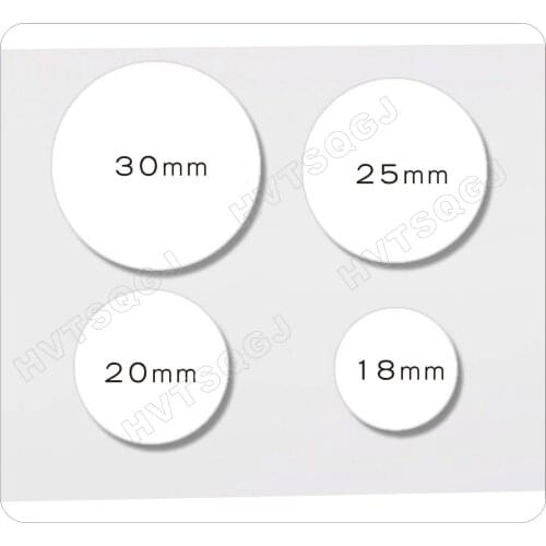 100pcs RFID Smart IC Tags 13.56Mhz Coin NFC Cards for Access Control